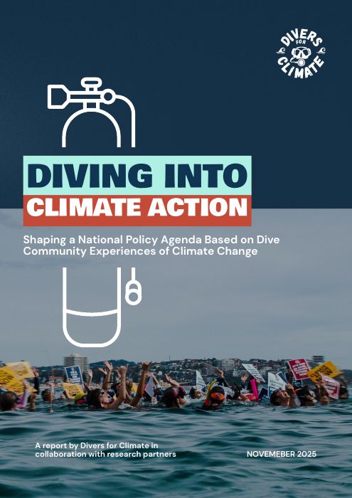 Cover of Diving into Climate Action